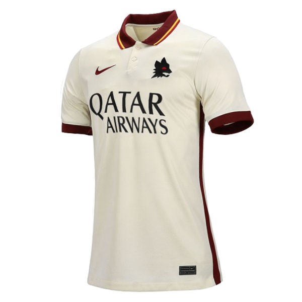 Camiseta As Roma 2ª Kit Mujer 2020 2021 Blanco